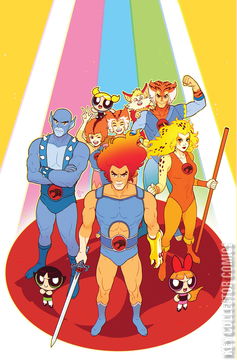Variant Cover for Thundercats / Powerpuff Girls #4