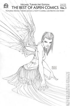 Variant Cover for Michael Turner Art Edition: The Best of Aspen Comics