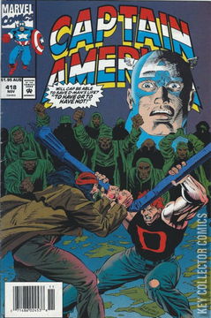 Variant Cover for Captain America #418