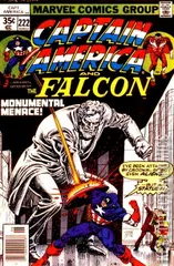 Cover for Captain America #222