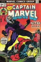 Cover for Captain Marvel #34