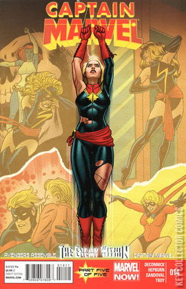 Captain Marvel #14 variant cover