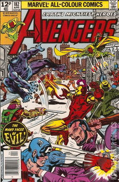 Variant Cover for Avengers, The #182