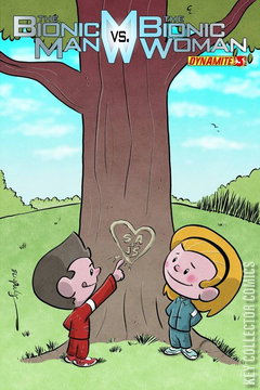 Variant Cover for The Bionic Man vs. The Bionic Woman #3