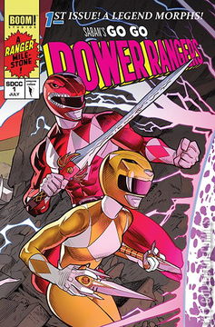 Variant Cover for Go Go Power Rangers #1