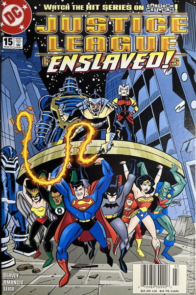 Variant Cover for Justice League Adventures #15