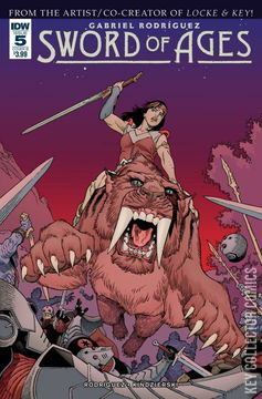 Variant Cover for Sword of Ages #5