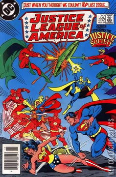 Variant Cover for Justice League of America #232