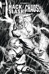 Cover for Hack / Slash vs. Chaos #3