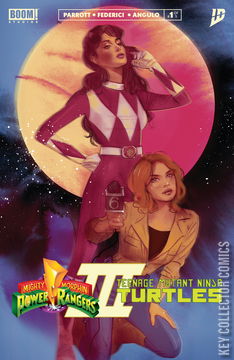 Variant Cover for Mighty Morphin Power Rangers / Teenage Mutant Ninja Turtles #1