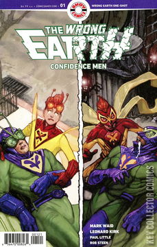 Variant Cover for The Wrong Earth: Confidence Men #1
