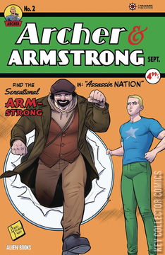 Variant Cover for Archer & Armstrong: Assassination Nation #2