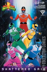 Variant Cover for Mighty Morphin Power Rangers #25