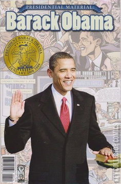 Variant Cover for Presidential Material: Barack Obama #1