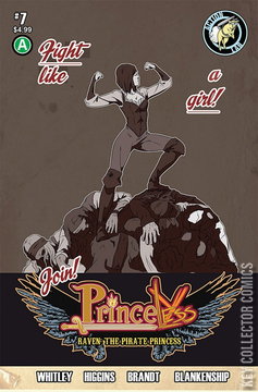 Variant Cover for Princeless: Raven the Pirate Princess #7
