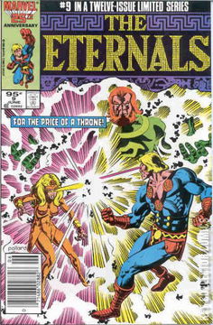 Variant Cover for Eternals #9