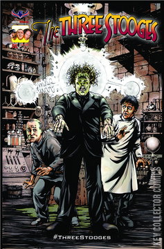Variant Cover for The Three Stooges: Curse of Frankenstooge #1