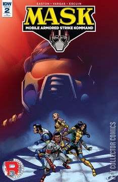 Variant Cover for M.A.S.K.: Mobile Armored Strike Kommand #2