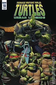 Variant Cover for Teenage Mutant Ninja Turtles: Urban Legends #10
