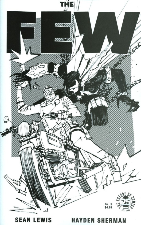 Variant Cover for The Few #5