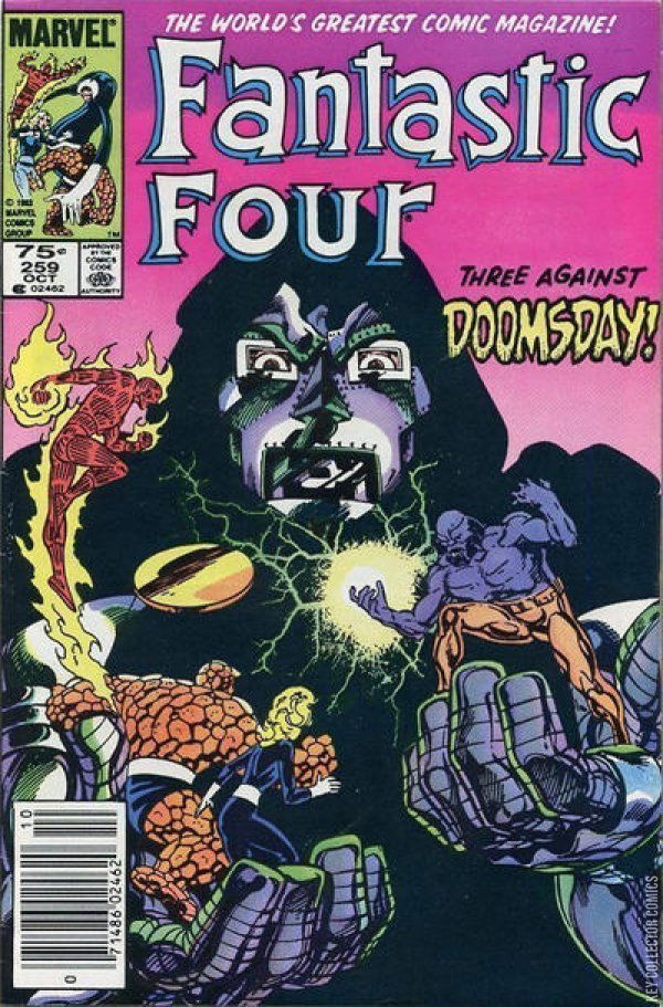 Variant Cover for Fantastic Four #259