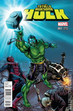 Variant Cover for Totally Awesome Hulk #7