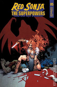 Variant Cover for Red Sonja: The Superpowers #5