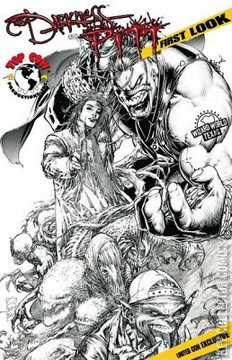 Variant Cover for The Darkness / Pitt: First Look #1