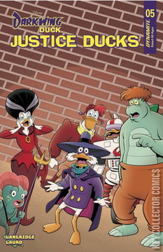 Variant Cover for Justice Ducks #5