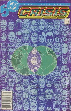 Variant Cover for Crisis on Infinite Earths #5