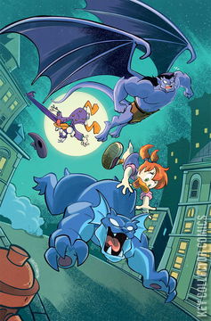 Variant Cover for Gargoyles / Darkwing Duck #3