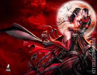 Variant Cover for Vampirella / Dracula: Unholy #4