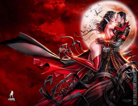 Variant Cover for Vampirella / Dracula: Unholy #4