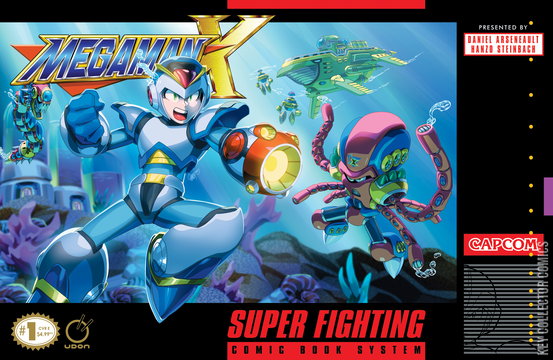 Variant Cover for Mega Man X #1