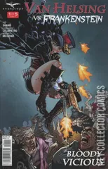 Cover for Van Helsing vs. Frankenstein #1