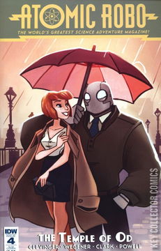 Variant Cover for Atomic Robo: The Temple of Od #4