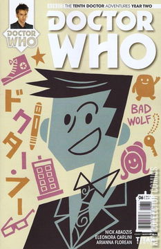 Variant Cover for Doctor Who: The Tenth Doctor - Year Two #6