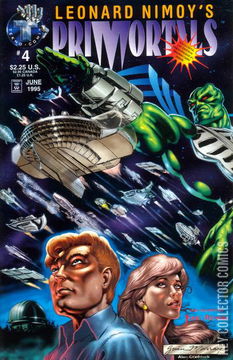 Variant Cover for Leonard Nimoy's Primortals #4