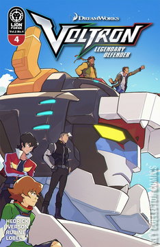 Variant Cover for Voltron: Legendary Defender #4