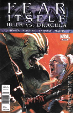 Variant Cover for Fear Itself: Hulk vs. Dracula #1