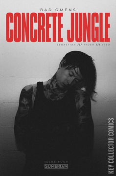 Variant Cover for Bad Omens: Concrete Jungle #4