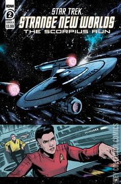 Variant Cover for Star Trek: Strange New Worlds - The Scorpius Run #2