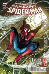 Variant Cover for Civil War II: Amazing Spider-Man #3