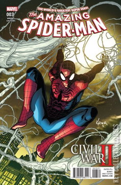 Variant Cover for Civil War II: Amazing Spider-Man #3