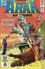 Cover for Arak, Son of Thunder #5