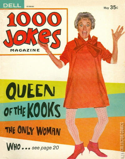 1000 Jokes 125 Published May 1968 Key Collector Comics