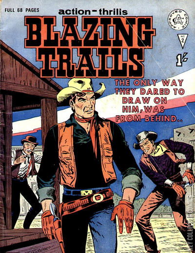 Cover art for Blazing Trails #2