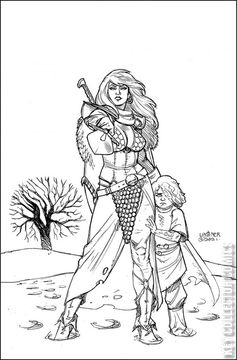 Variant Cover for Red Sonja #1