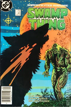 Variant Cover for Saga of the Swamp Thing #40