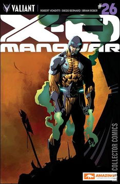 Variant Cover for X-O Manowar #26